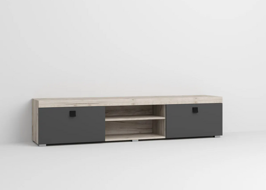 Comoda TV Gri-Stejar