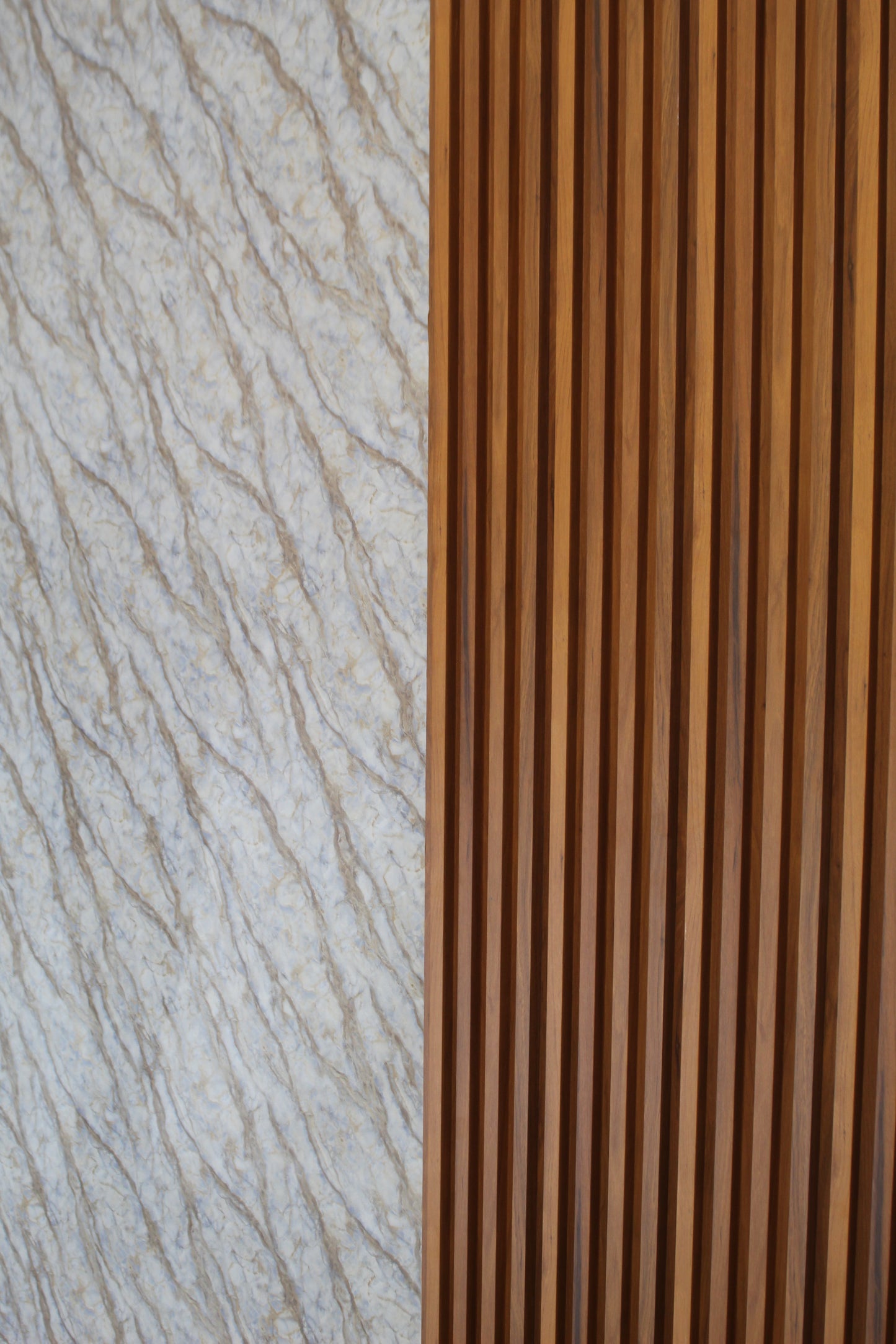 Panou Decorativ Perete - Alb-Albastru, dimensiune 2.8x1.22m