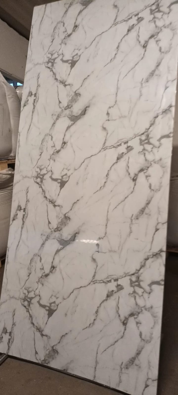 Panou Decorativ Perete - Alb-Gri (NOU)